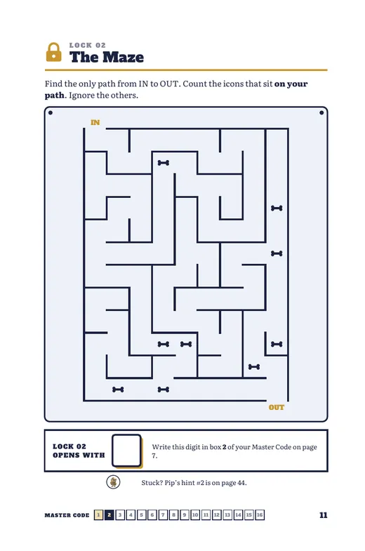 Path Maze puzzle page