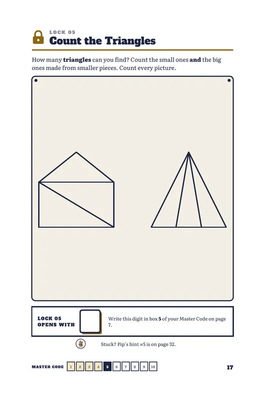 Shape Counter puzzle page