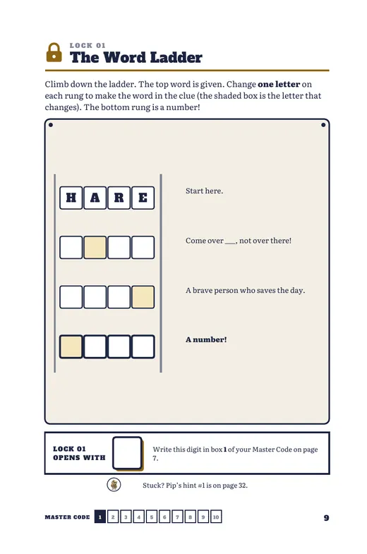 Word Ladder puzzle page